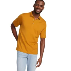 Supima Kurzarm-Polo für Herren, Classic Fit