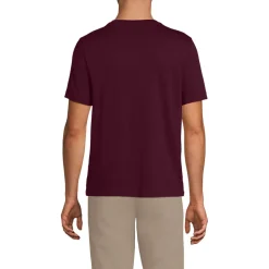 Supima Kurzarm-Shirt mit Rundhalsausschnitt für Herren