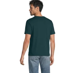 Supima Kurzarm-Shirt mit Rundhalsausschnitt für Herren