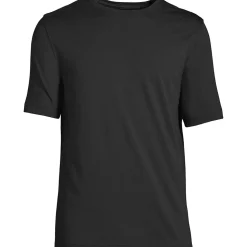 Supima Kurzarm-Shirt mit Rundhalsausschnitt für Herren