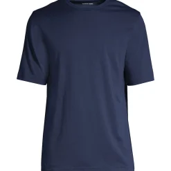 Supima Kurzarm-Shirt mit Rundhalsausschnitt für Herren