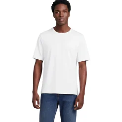 Supima Kurzarm-Shirt mit Rundhalsausschnitt für Herren