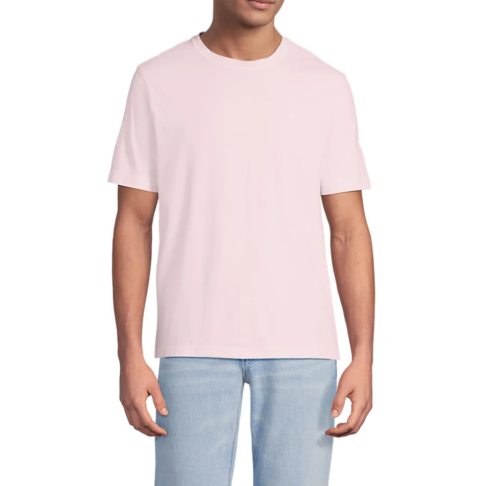 Supima Kurzarm-Shirt mit Rundhalsausschnitt für Herren