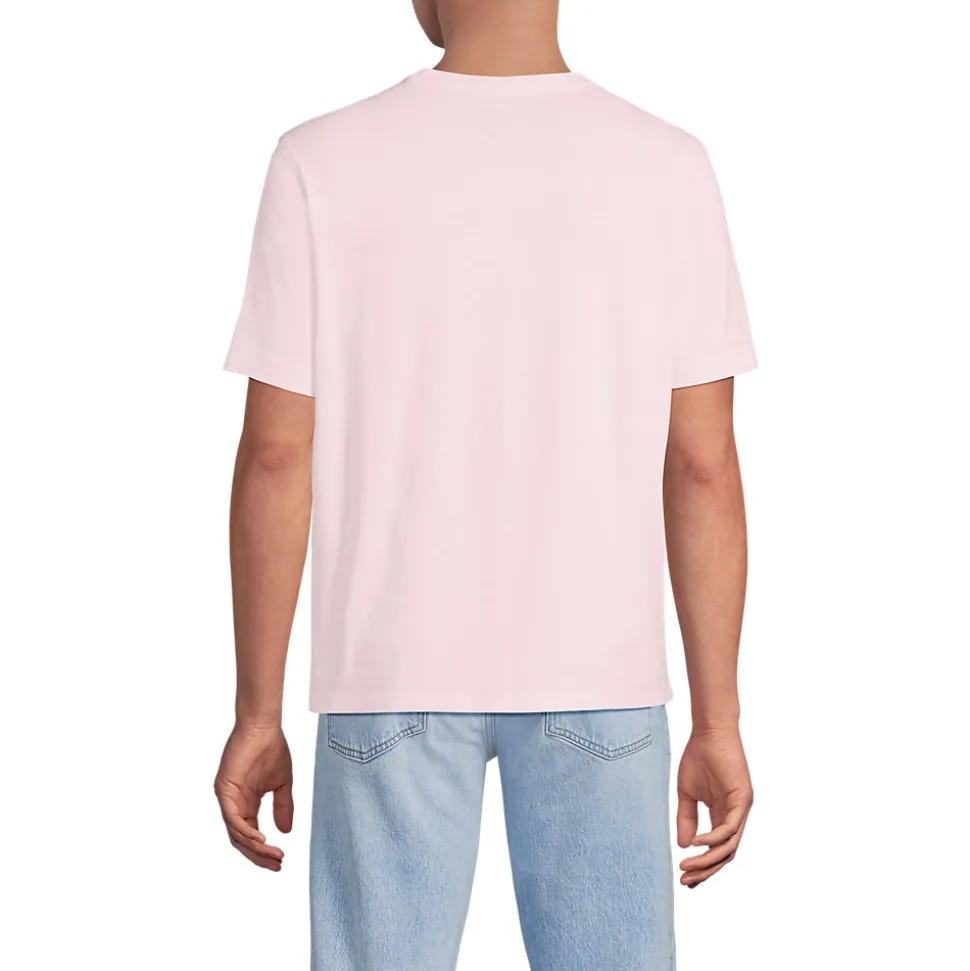 Supima Kurzarm-Shirt mit Rundhalsausschnitt für Herren