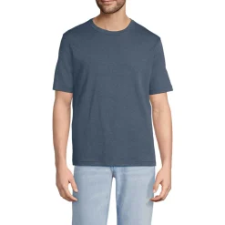 Supima Kurzarm-Shirt mit Rundhalsausschnitt für Herren
