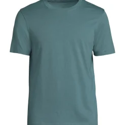 Supima Kurzarm-Shirt mit Rundhalsausschnitt für Herren