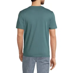 Supima Kurzarm-Shirt mit Rundhalsausschnitt für Herren