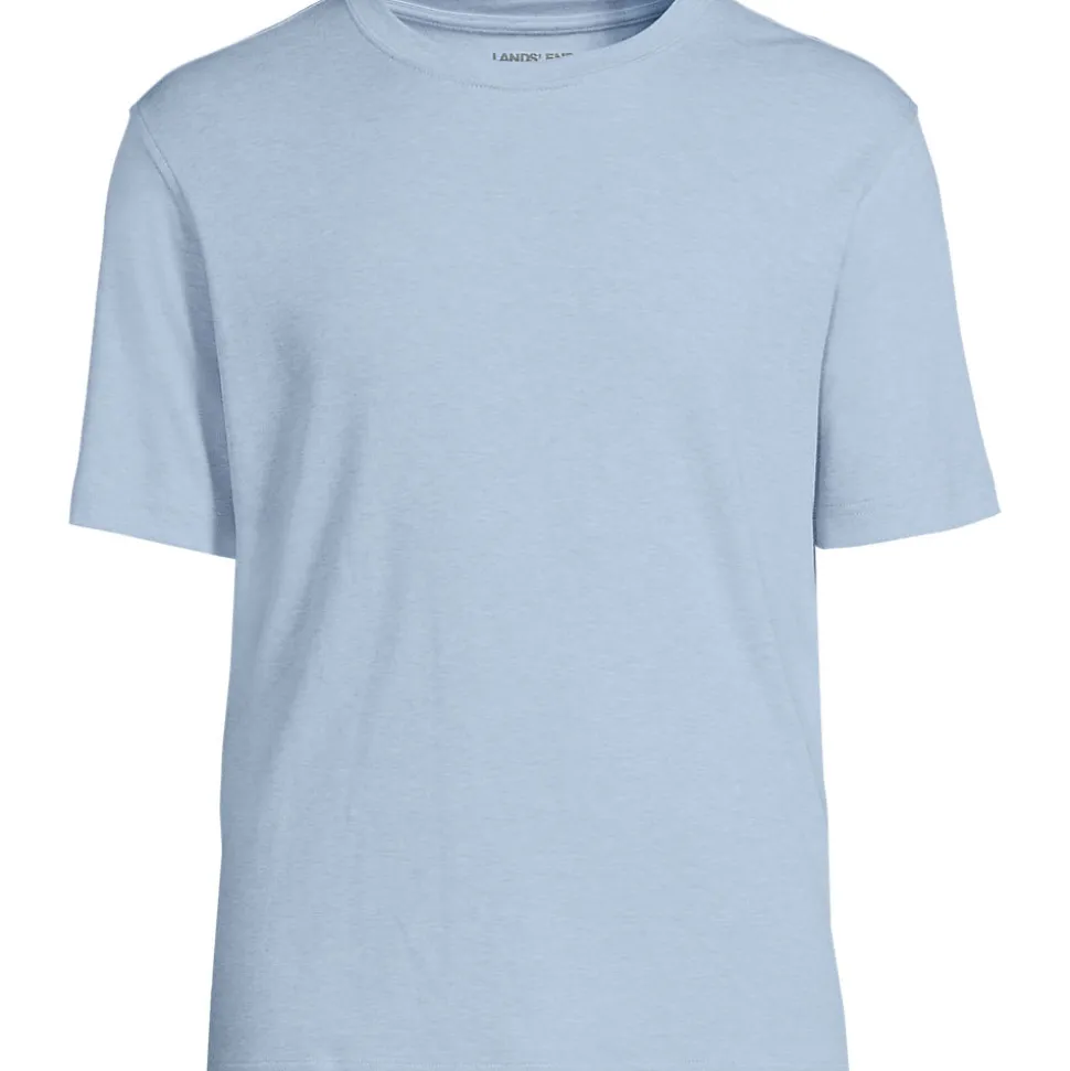 Supima Kurzarm-Shirt mit Rundhalsausschnitt für Herren