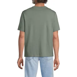 Supima Kurzarm-Shirt mit Rundhalsausschnitt für Herren
