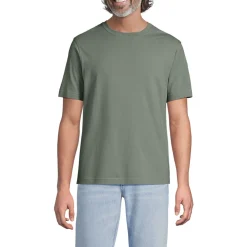 Supima Kurzarm-Shirt mit Rundhalsausschnitt für Herren
