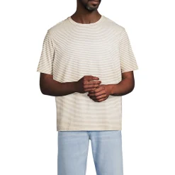 Supima Kurzarm-Shirt mit Rundhalsausschnitt für Herren