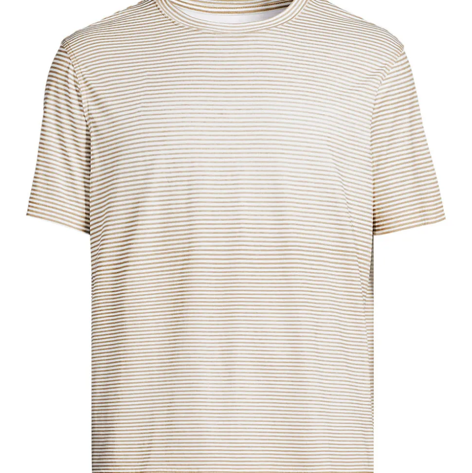 Supima Kurzarm-Shirt mit Rundhalsausschnitt für Herren
