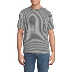 Supima Kurzarm-Shirt mit Rundhalsausschnitt für Herren
