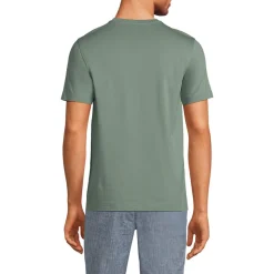 Supima Kurzarm-Shirt mit Rundhalsausschnitt für Herren
