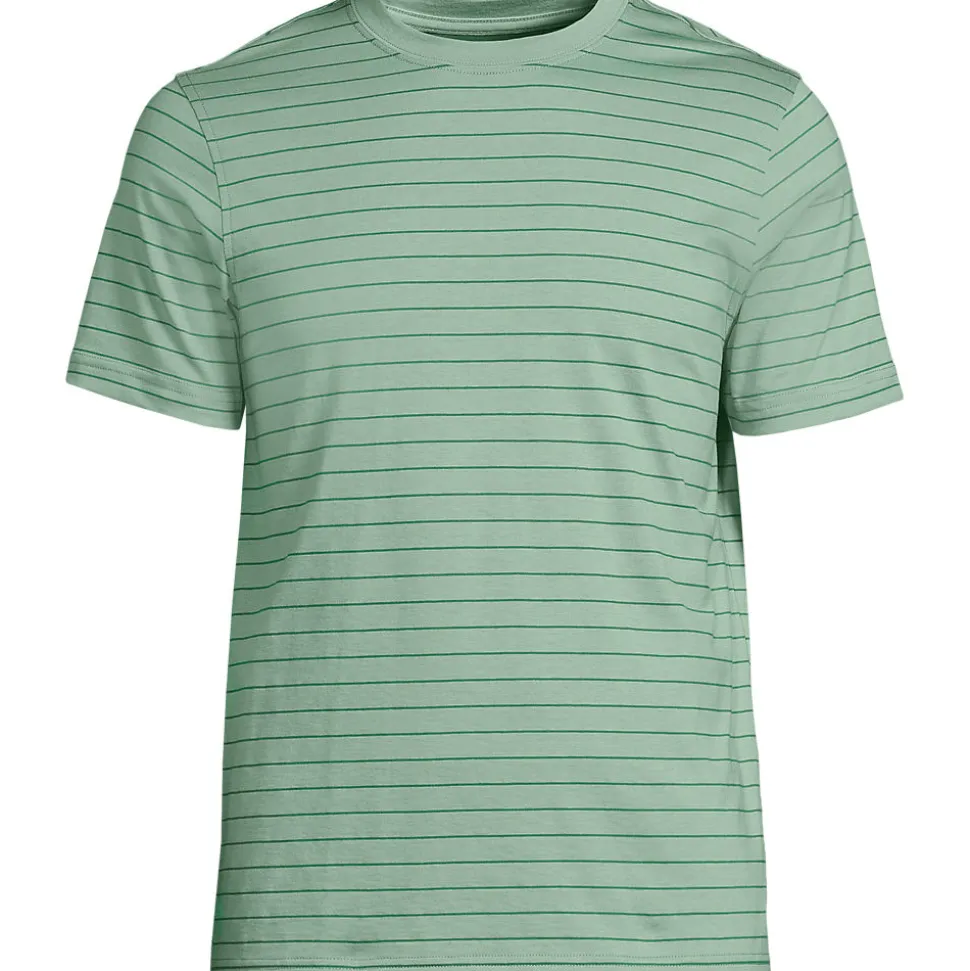 Supima Kurzarm-Shirt mit Rundhalsausschnitt für Herren