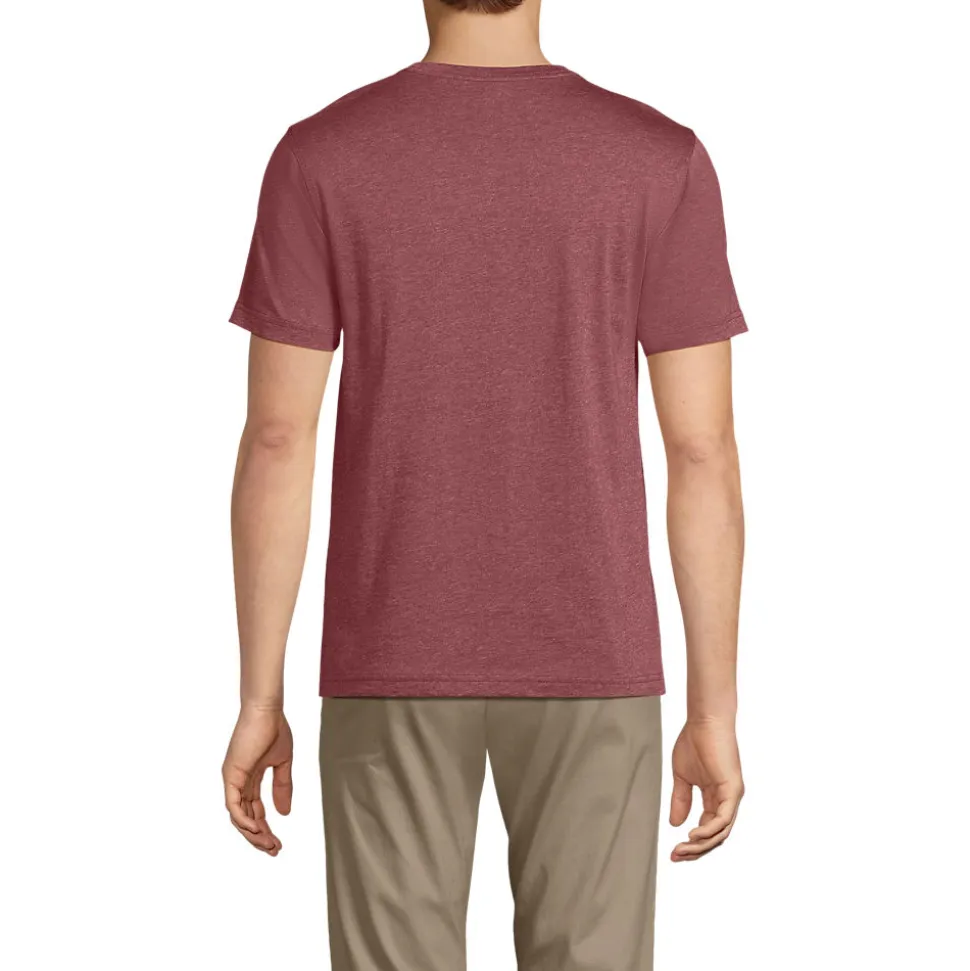Supima Kurzarm-Shirt mit Rundhalsausschnitt für Herren