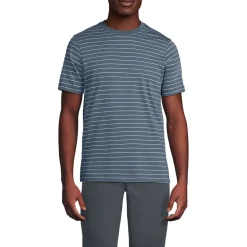 Supima Kurzarm-Shirt mit Rundhalsausschnitt für Herren
