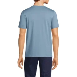 Supima Kurzarm-Shirt mit Rundhalsausschnitt für Herren