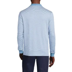 Supima Langarm-Polo für Herren, Classic Fit