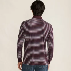 Supima Langarm-Polo für Herren, Classic Fit