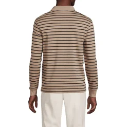 Supima Langarm-Polo für Herren, Classic Fit