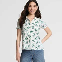 Supima-Poloshirt für Damen