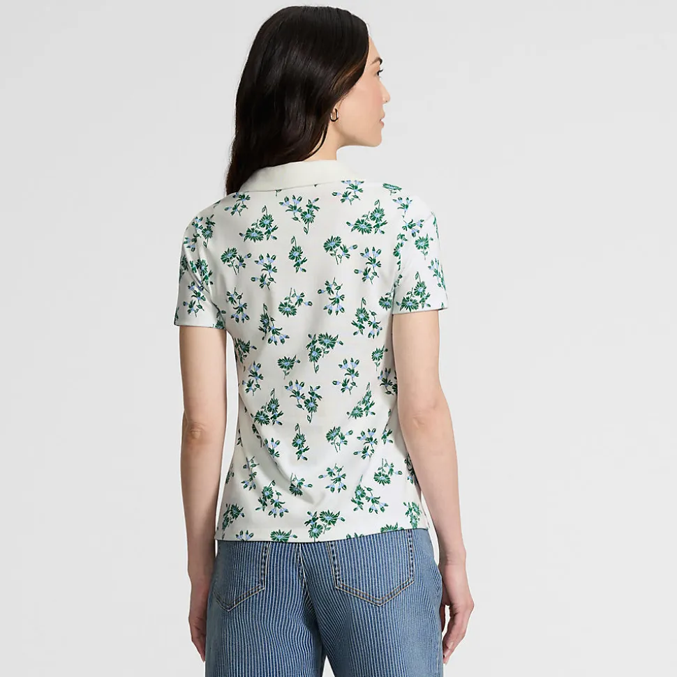 Supima-Poloshirt für Damen