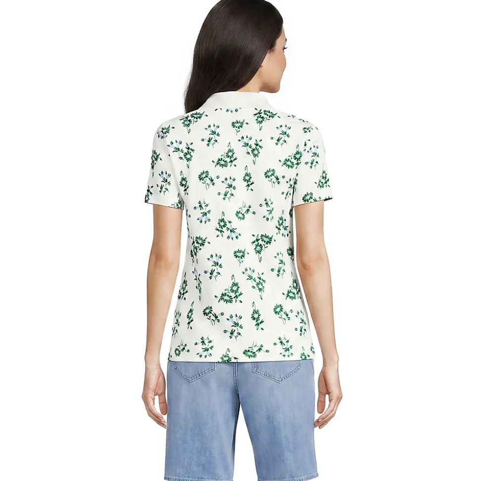 Supima-Poloshirt für Damen