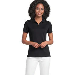 Supima-Poloshirt für Damen