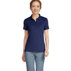 Supima-Poloshirt für Damen
