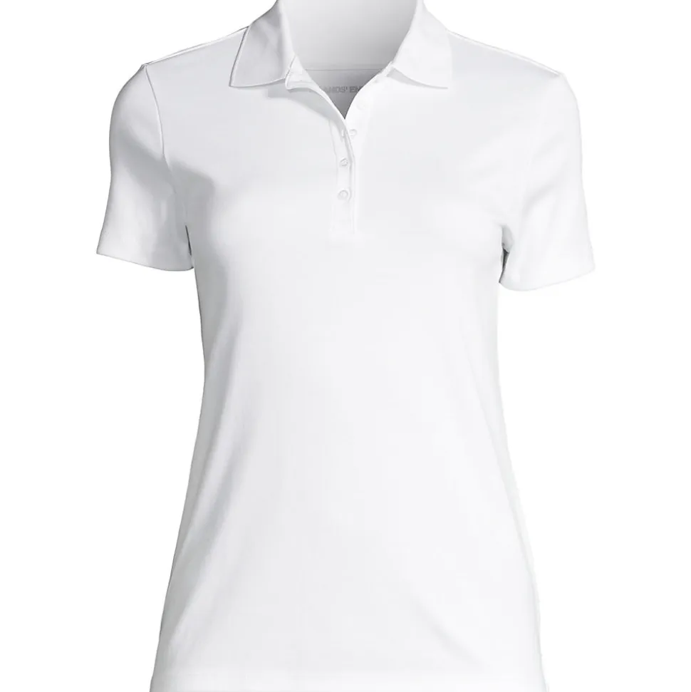 Supima-Poloshirt für Damen