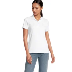 Supima-Poloshirt für Damen