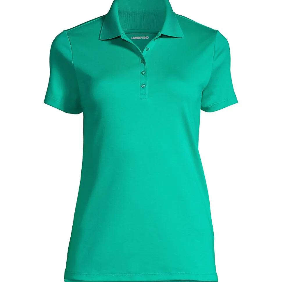 Supima-Poloshirt für Damen