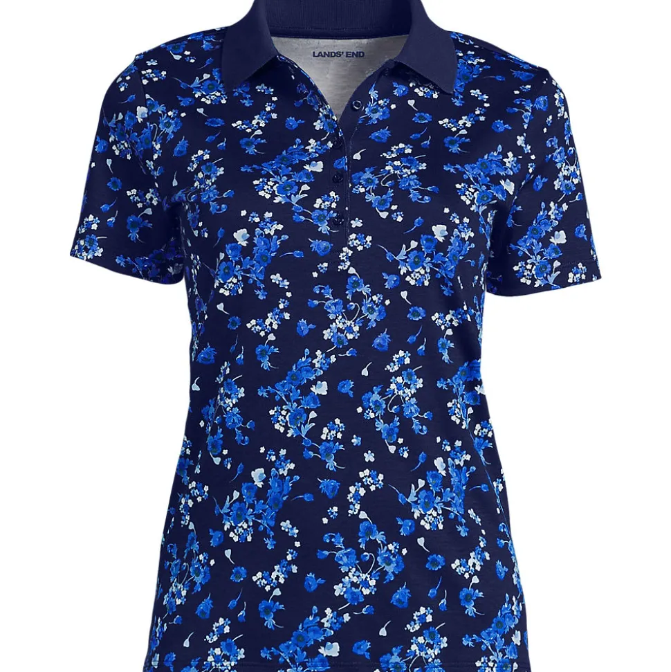 Supima-Poloshirt für Damen