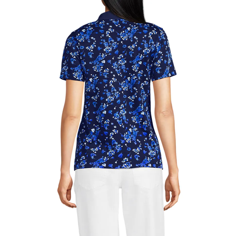 Supima-Poloshirt für Damen