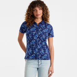 Supima-Poloshirt für Damen