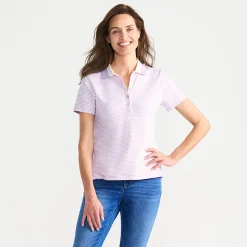 Supima-Poloshirt für Damen