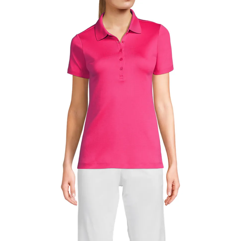 Supima-Poloshirt für Damen