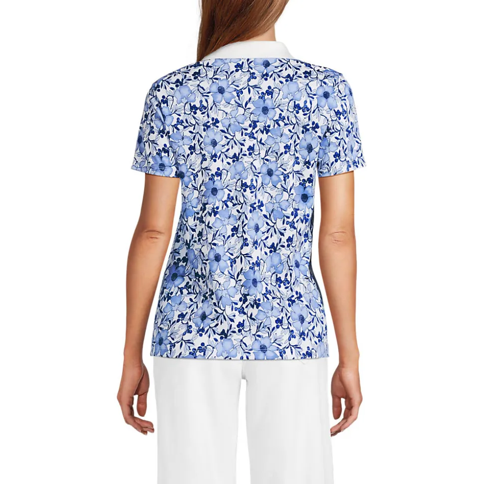 Supima-Poloshirt für Damen