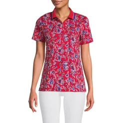 Supima-Poloshirt für Damen