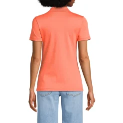 Supima-Poloshirt für Damen