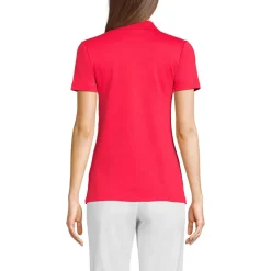Supima-Poloshirt für Damen