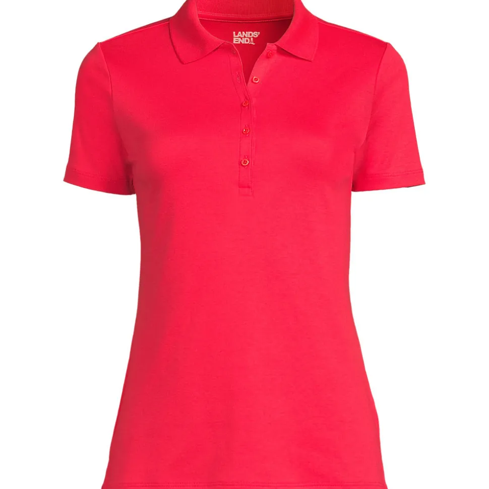 Supima-Poloshirt für Damen