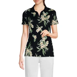 Supima-Poloshirt für Damen