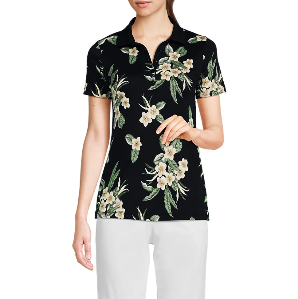 Supima-Poloshirt für Damen