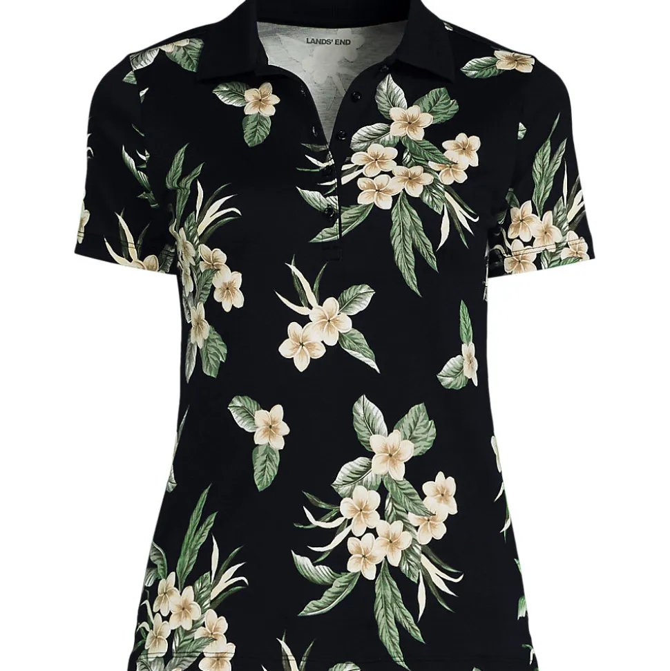 Supima-Poloshirt für Damen