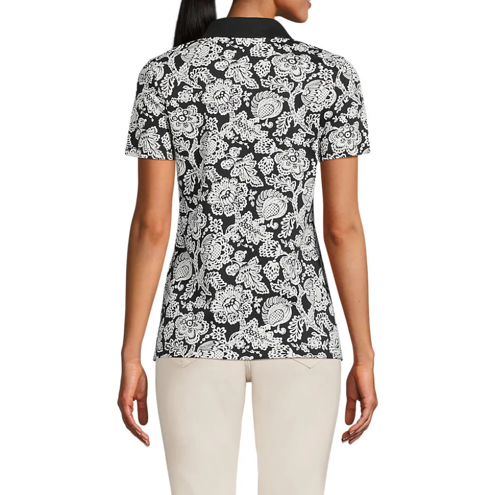 Supima-Poloshirt für Damen
