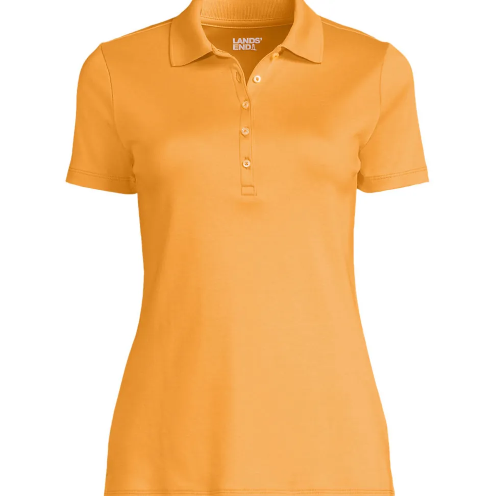 Supima-Poloshirt für Damen