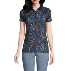 Supima-Poloshirt für Damen
