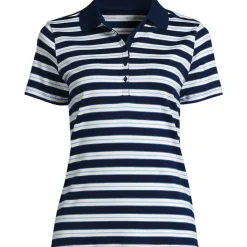 Supima-Poloshirt für Damen